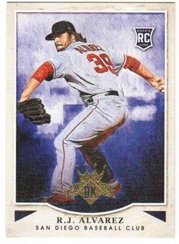 2015 Panini Diamond Kings Baseball #176 R.J. Alvarez RC San Diego Padres