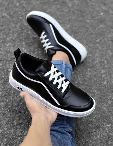 Image of Ranfo Casual Sneaker Shoes for Men | Comfortable & Slip Resistant |Soft Cushioned Insole, Dynamic Feet Support, Arch Support & Shock Absorption