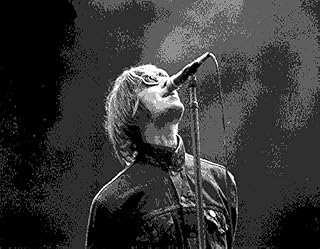 Be-picky Oasis Noel, Liam Gallagher Canvas Picture - 12 x 16 inch canvas stretched over wooden frame