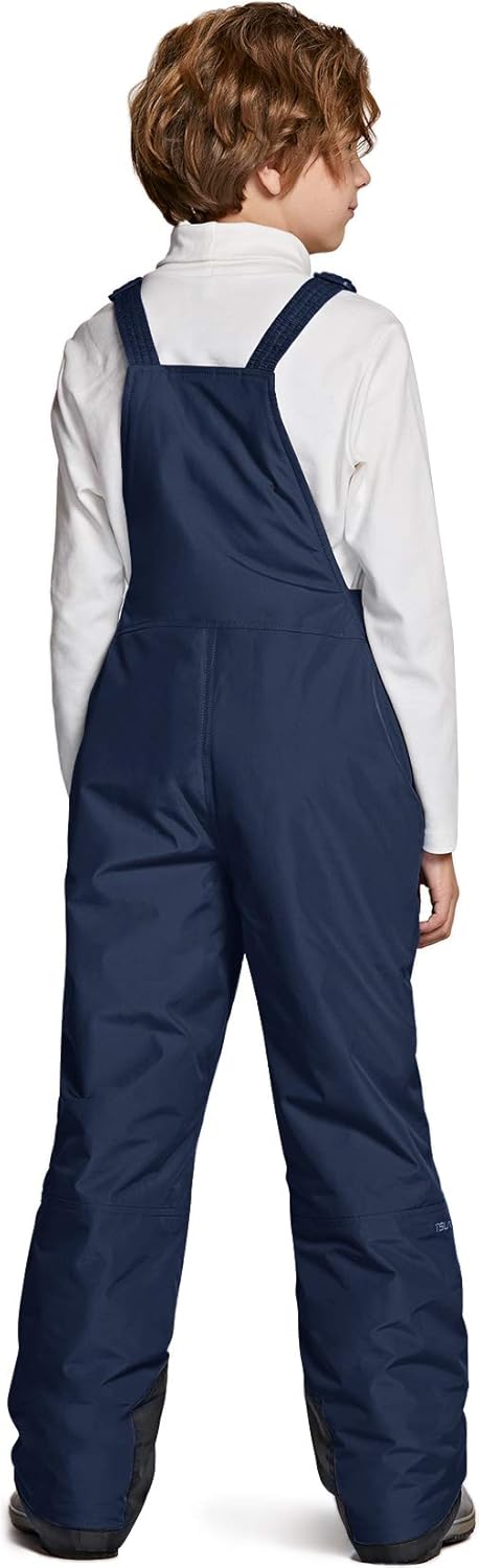 TSLA Kids & Boys and Girls Winter Snow Bibs, Waterproof Insulated Snowboard Overalls, Windproof Ripstop Ski Pants