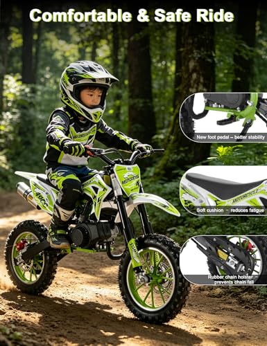 50cc Kids Dirt Bike 2-Stroke