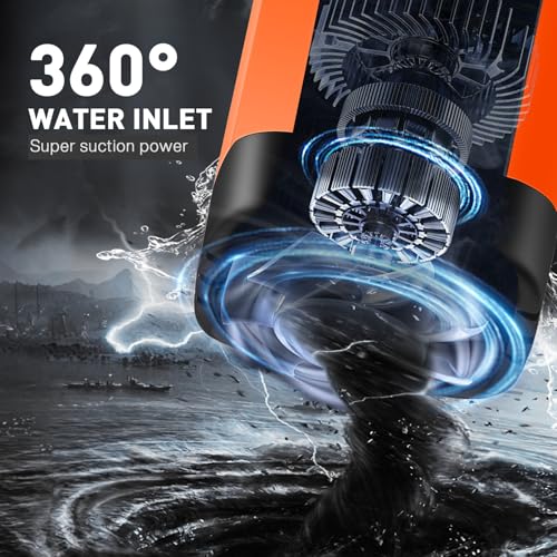 Image of 7800mAh Upgrade Portable Camping Shower with Digital Display & Temperature