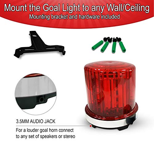 Fan Fever The Original Goal Light - Pro Hockey Red Light - Horn Sounds of all 31 Teams