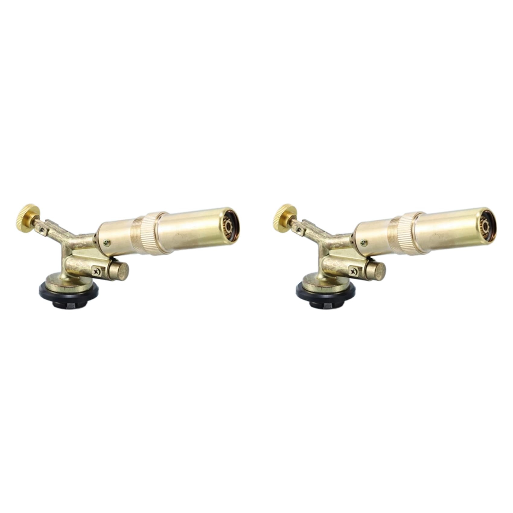 Ctrlzs 2X Welding Torch Gas Burner Flame Tool Blower Pure Copper Gas Welding Supplies Barbecue Auto Ignition