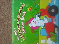 My Big Learning Opposites Glitter Book 9461512570 Book Cover