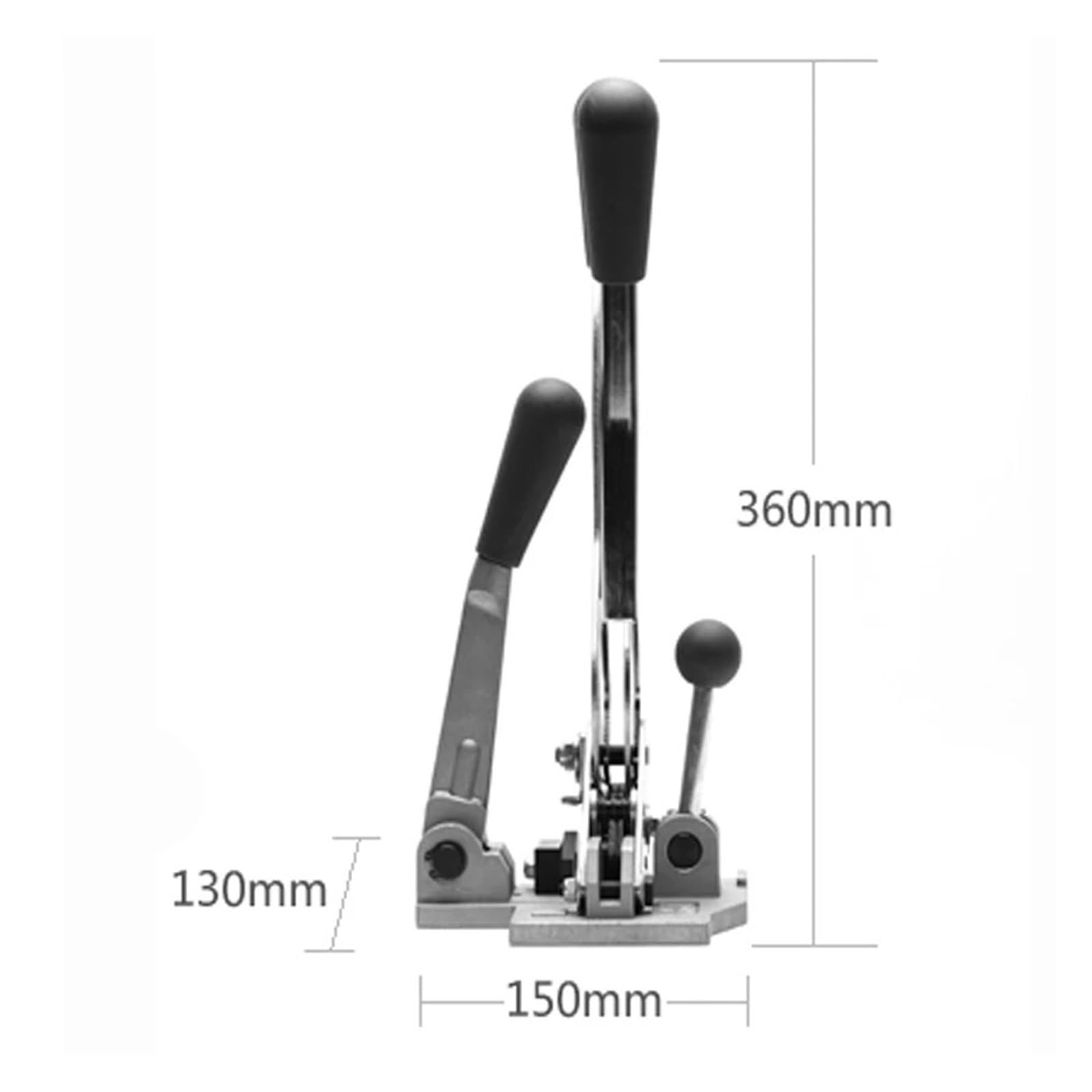 Empacadora ST13/S13, Pinzas De Embalaje Manual, Tensor Banda Plástico, Máquina Laminadora Correa PP 13mm, Tres En Uno 13 * 15 * 36cm Embalaje Eficiente(ST13 ratchet)