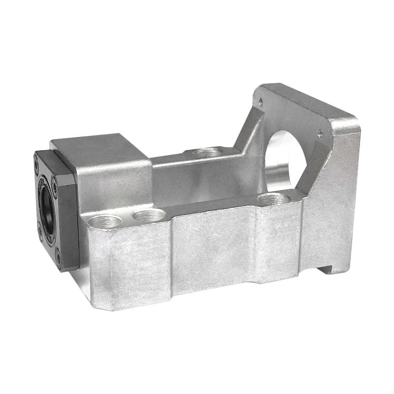 Wspornik serwosilnika krokowego z łożyskiem podporowym śruby kulowej, zintegrowane aluminiowe mocowanie silnika Automatyka Przemysłowa(HM12-57-C7)