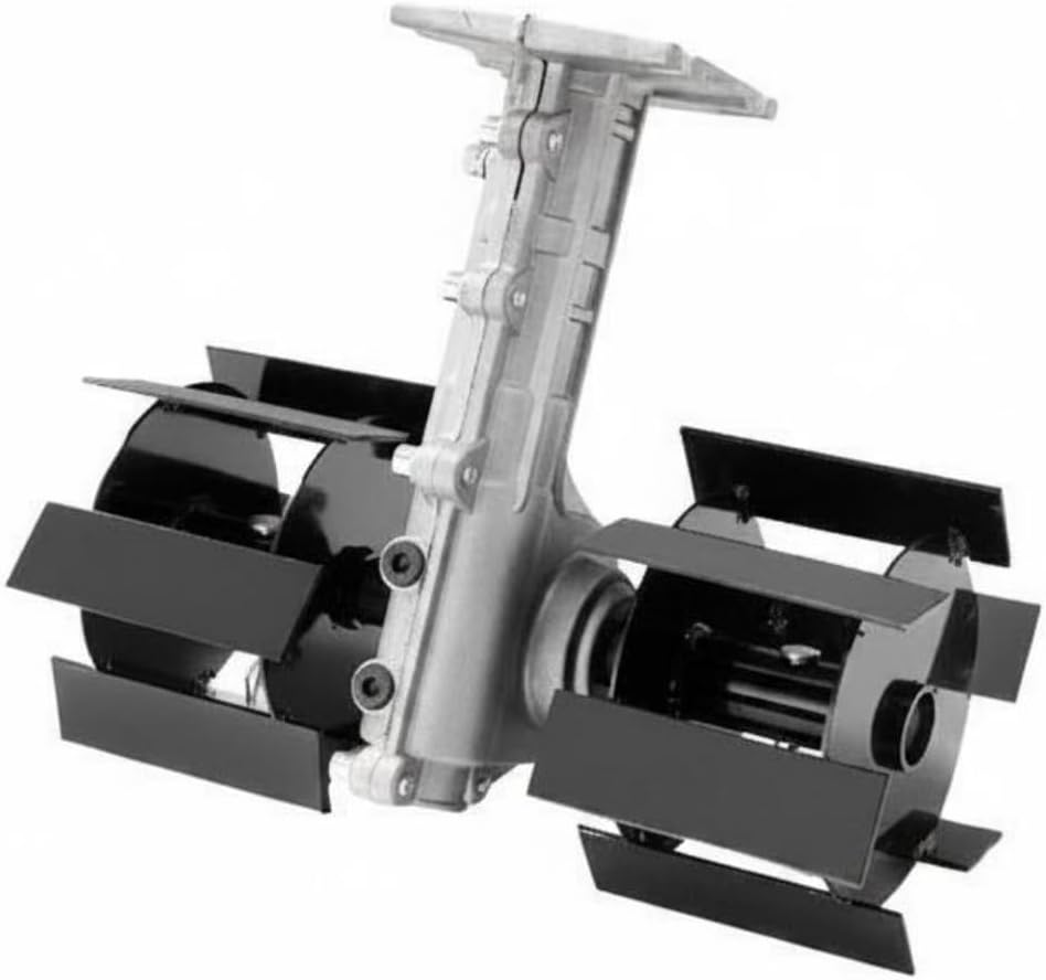 Wheel Multi Function Attachment Tilling Weeding Ditch Digging Loosening Efficient Task Switching Suitable for Planting Rows, 10CM, Straight Blade Weeding Wheel