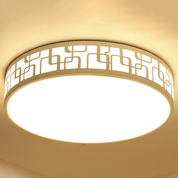 CHENKUI CHENKUI Creatief Ontwerp LED-plafondlamp Instelbaar Driekleurig Licht Inbouw Plafondarmatuur Zijverlichting Design Plafondverlichting Ronde Platte Lamp Gebruikt In Slaapkamer, Badkamer, Woonkamer