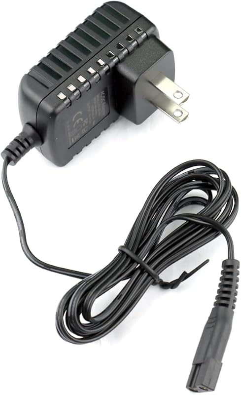 Fonte de alimentação e cabo carregador ENJOY-UNIQUE 1.7V 1500mA para aparadores Panasonic, substitui RE9-85 e RE9-86