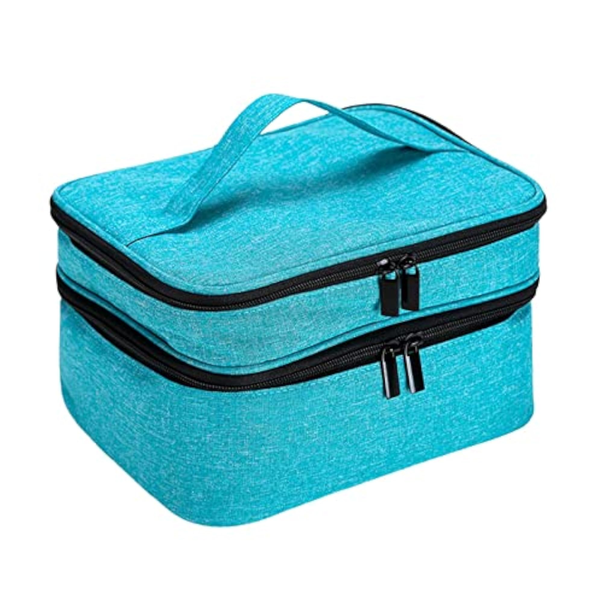 Nail Polish Carrying Case Bag, Large Capacity Blue