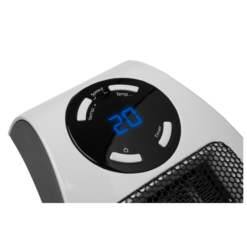 Eurom 8618519 - Calefactor de cerámica, 500 W, color blanco
