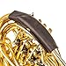 Leather French Horn Protection - Double Horn Guard for Secure Grip (Brown)