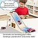Wooden Toy Cars Jump Ramp, Toy Car Track Set for Hot Wheels, Race Cars Track for Hot Wheels and Diecast Cars, Wood Jump Ramp for Hotwheels, Playing Storage Display Race Set