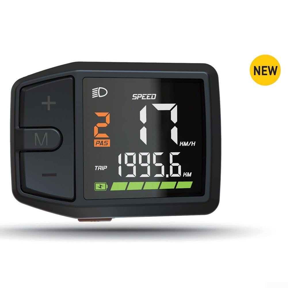 Pantalla LCD para bicicleta eléctrica, para Bafang-M500 M600 BBS01 02 HD Motor DZ4, pantalla de protocolo Ebike UART/CAN, ligera y compacta