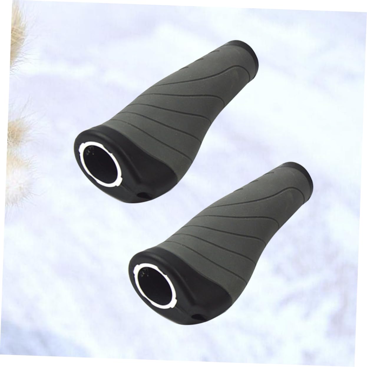 INOOMP 4 Pcs Bicycle Grip Nastro Antiscivolo Foam Grip Tape Kids Bike Mtb Manopole Manubrio Bmx Manopole Maniglia Grip Unilaterale Bambino Ciclo Nero