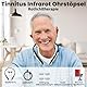 Tinnitus Infrarot OhrstöPsel, Rotlicht Nase, 2-in-1 Rotlicht Therapiegerät für Nase Ohren, Stillesse Theralight Pods Therapie, Tinnitus Gerät Geräuschreduzierung und Schlafhilfe (A)