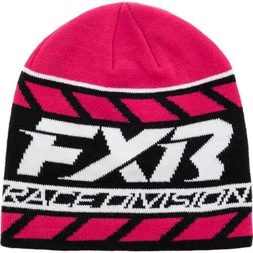 FXR Race Division Youth Beanie Hat Razz/Black