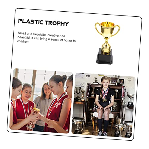 NUOBESTY 2Pcs Prêmios Crianças Competições Para Adereços Pequeno Troféu De Recompensa Adultos Crianç