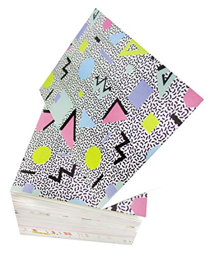 36 Pack All Occasion Assorted Blank Greeting Cards - 80's Retro Rainbow Designs - Blank Greeting Cards with Envelopes Included 4 x 6 Inches Thank You Cards, Birthday Cards, Graduations,Congratulations - Image 5