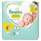 Pampers Premium Protection Windeln, Gr. 1, 23 Windeln