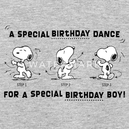 T-Shirt Snoopy Peanuts pour Ado Résistant et Confortable Style Danse d'Anniversaire - 2