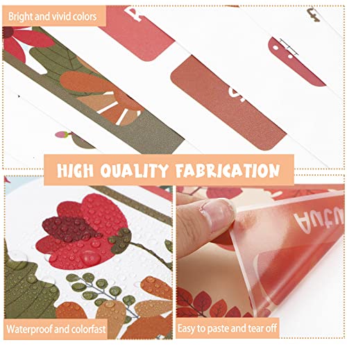 Yeaqee 9 Sheets Boho Alphabet Wall Decals Animal Alphabet Letters For Wall Number Weather Abc Wall Decor Peel And Stick Removable Learning Educational Wall Stickers For Kids Classroom Nursery Playroom #TOP2