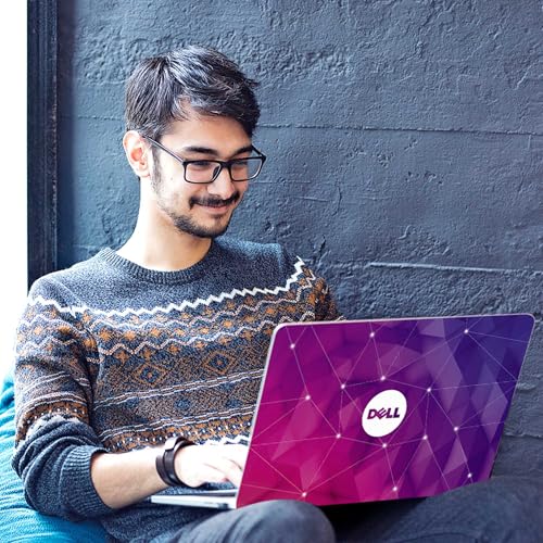 Image of DSGN 138 Full Body Laptop Skin Bubble-Free| Laminated| Removable| HD Quality Sticker for Laptops Upto 15.6 Inches Compatible with DELL