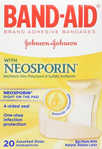 BAND-AID® Brand INFECTION DEFENSE™ Bandages Assorted, 20 COUNT