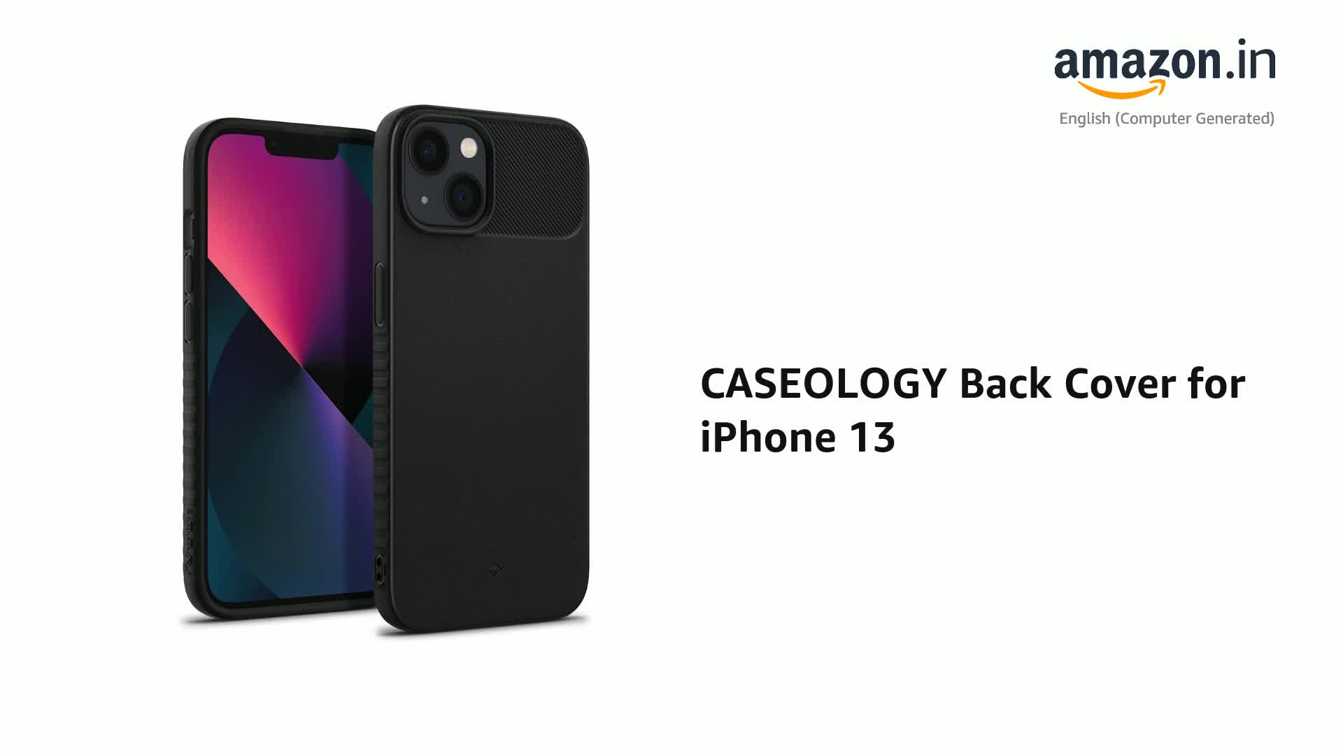 CASEOLOGY by Spigen Vault Back Cover Case for iPhone 13 (TPU
