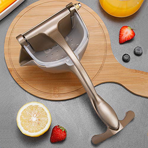 Spremiagrumi Manuale In Lega Di Alluminio - Per Pomodori, Arance, Limoni, Con Filtro In Acciaio Inox