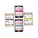 Fun Express - Valentine Emoji Bracelet Exchange for Valentine's Day - Jewelry - Bracelets - Rubber Bracelets - Valentine's Day - 24 Pieces
