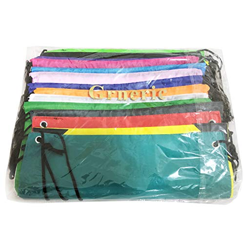 Grneric Drawstring Bags Bulk 14 Pcs Drawstring Backpack Bulk Cinch Bag Sackpack For Men Women Gym 14 Colors #TOP6