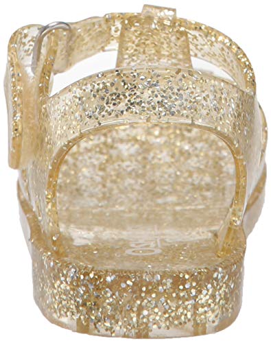OshKosh B'Gosh Girl's Marie Jelly Sandal, Gold, 8 M US Toddler3