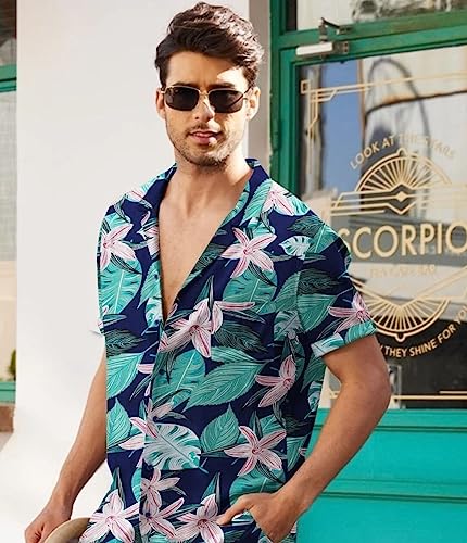 Image of Leriya Fashion Shirt for Men | Mens Casual Shirt | Men Stylish Shirt | Men Printed Shirt | Men's Regular Fit | Men Formal Shirt | Half Sleeve Shirt
