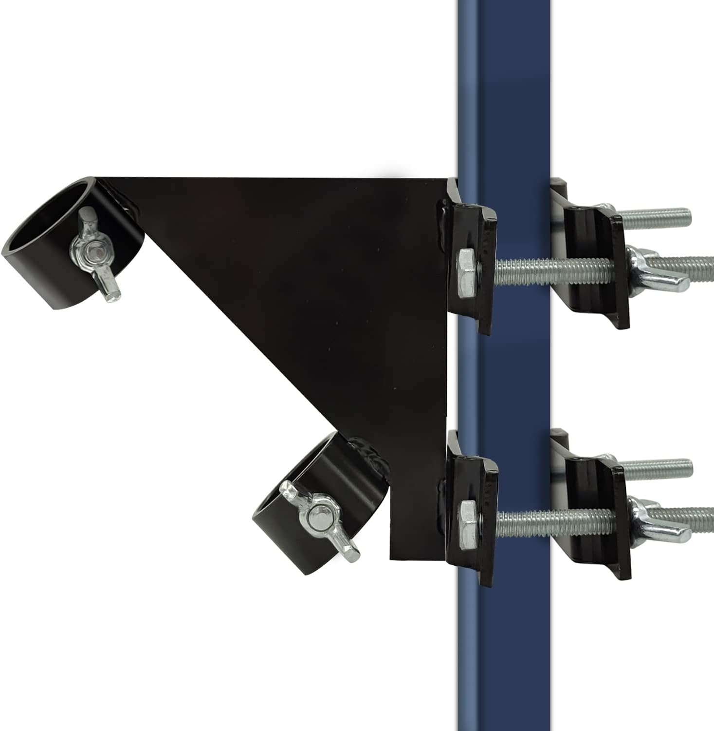 Kingson Flag Pole Mount Bracket Fit for Balcony Railing, 45