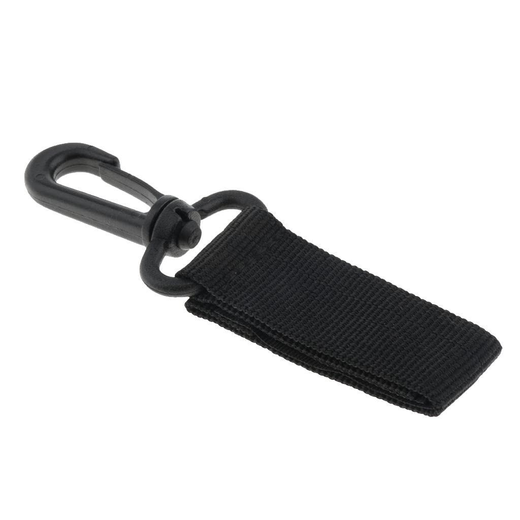 Mousqueton en nylon avec boucle Molle pour accrocher une ceinture Vert militaire Type 2
