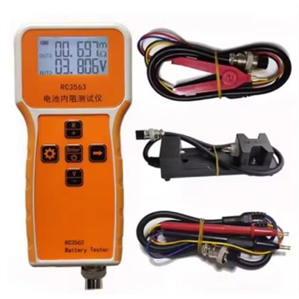 Littimoon High Tridium Trithium Lithium Iron Phosphate Battery Tester RC3563 18650 Battery Voltage Internal Resistance Tester
