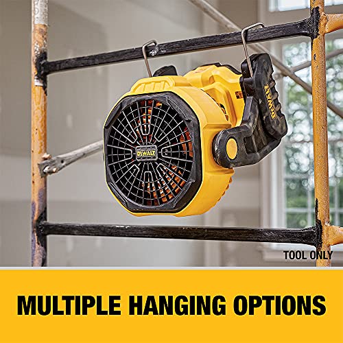 DEWALT 20V MAX Cordless Fan for Jobsite, 11-Inch, Tool Only (DCE511B)