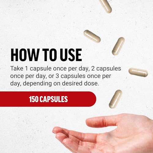Image of Force Factor L-Arginine Nitric Oxide Supplement | Support Blood Flow, Circulation & Pumps, L-Arginine 3000mg with BioPerine for Superior Absorption, 300 Capsules