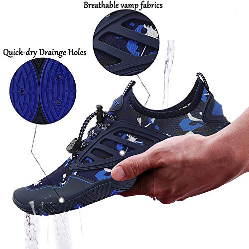 Mens Womens Water Shoes Barefoot Beach Pool Shoes Quick-Dry Aqua Yoga Socks For Surf Swim Water Sport #TOP3