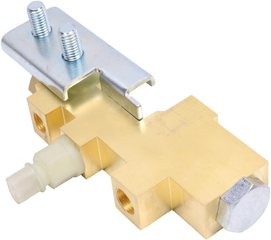 PV6 Brake Proportioning Valve for Disc Drum Brakes with Bracket Compatible with 1965-1973 Ford Galaxie Mustang Maverick Falcon Fairlane Comet Replace PV6070FD