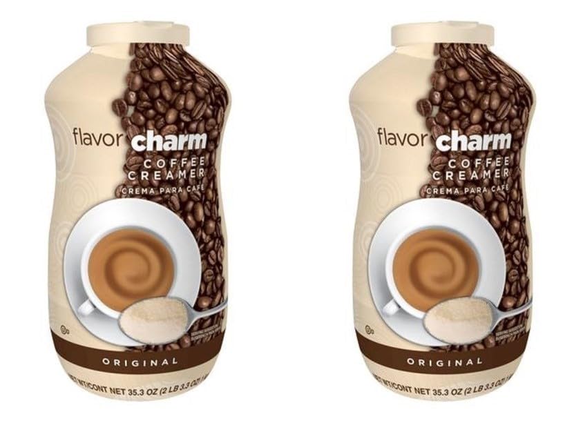 Non Dairy Coffee Creamer byCharm- 35.3 Oz - Pack of 2