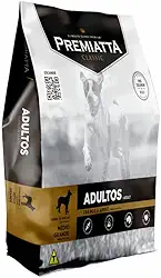 Premiatta Ração Classic Cães Adultos Raças Médias E Grandes Sabor Frango E Arroz 15Kg