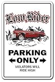 Lowrider Sign | Indoor/Outdoor | Funny Home Décor for Garages, Living Rooms,...