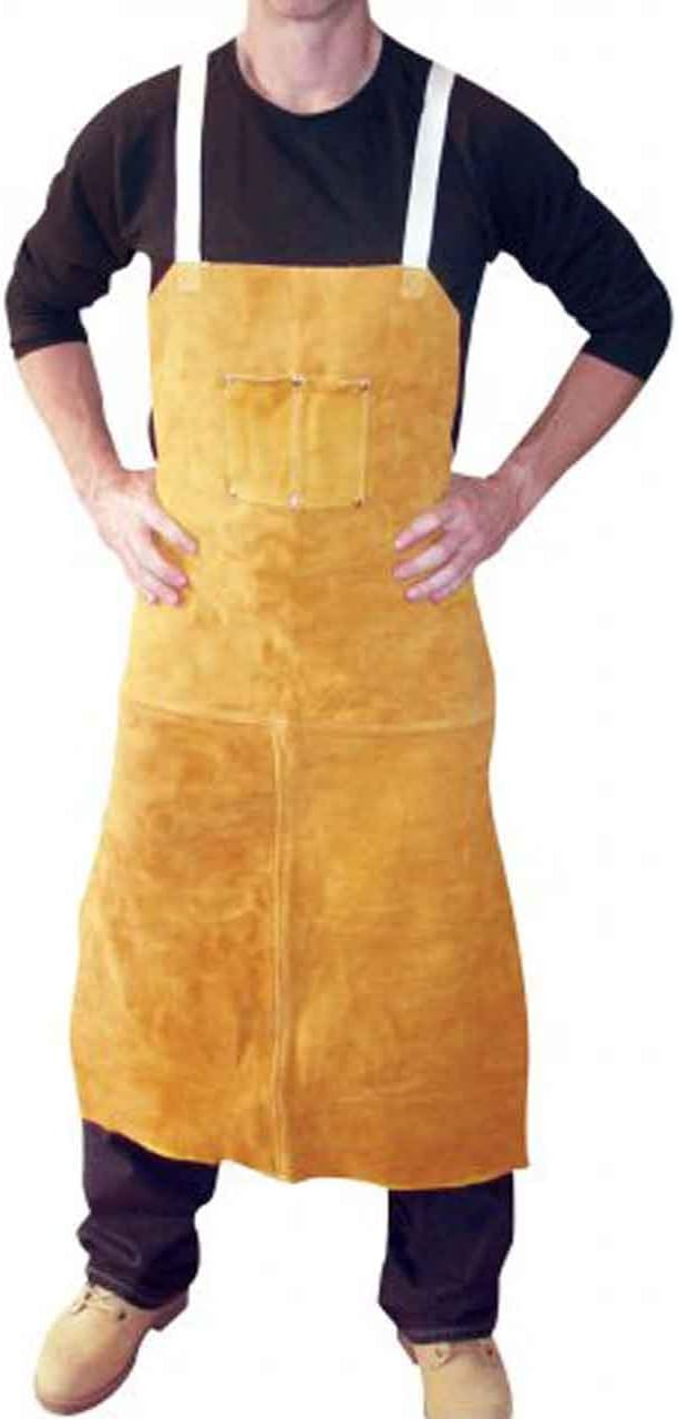 Tillman 4242 24" X 42" Premium Side Split Cowhide Bib Apron