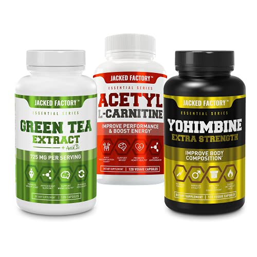 Green Tea Extract, Acetyl LCarnitine, Yohimbine Extract