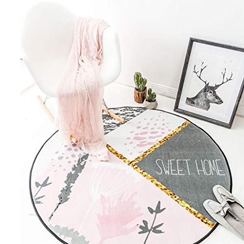 Tapis de salle de séjour géométrique pour coin bureau et salon