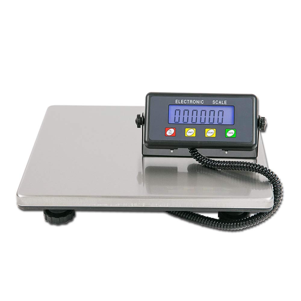 CGOLDENWALL - Báscula digital para envíos postales (200 kg, 440 libras, incluye pantalla LCD)