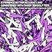 FINGER TEN Golf Tees Plastic 3 1/4 2 3/4 1 1/2 Inch Unbreakable Pink Purple Colored Long Short Tees Iron Shots Easy to Find 100 Pack Consistent Height Mixed Size Gift Set(2 3/4 and 1 1/2 Purple)